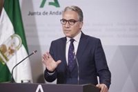 El PSOE-A denuncia a Bendodo ante la Junta Electoral por usar el Consejo de Gobierno para difundir el mensaje del PP