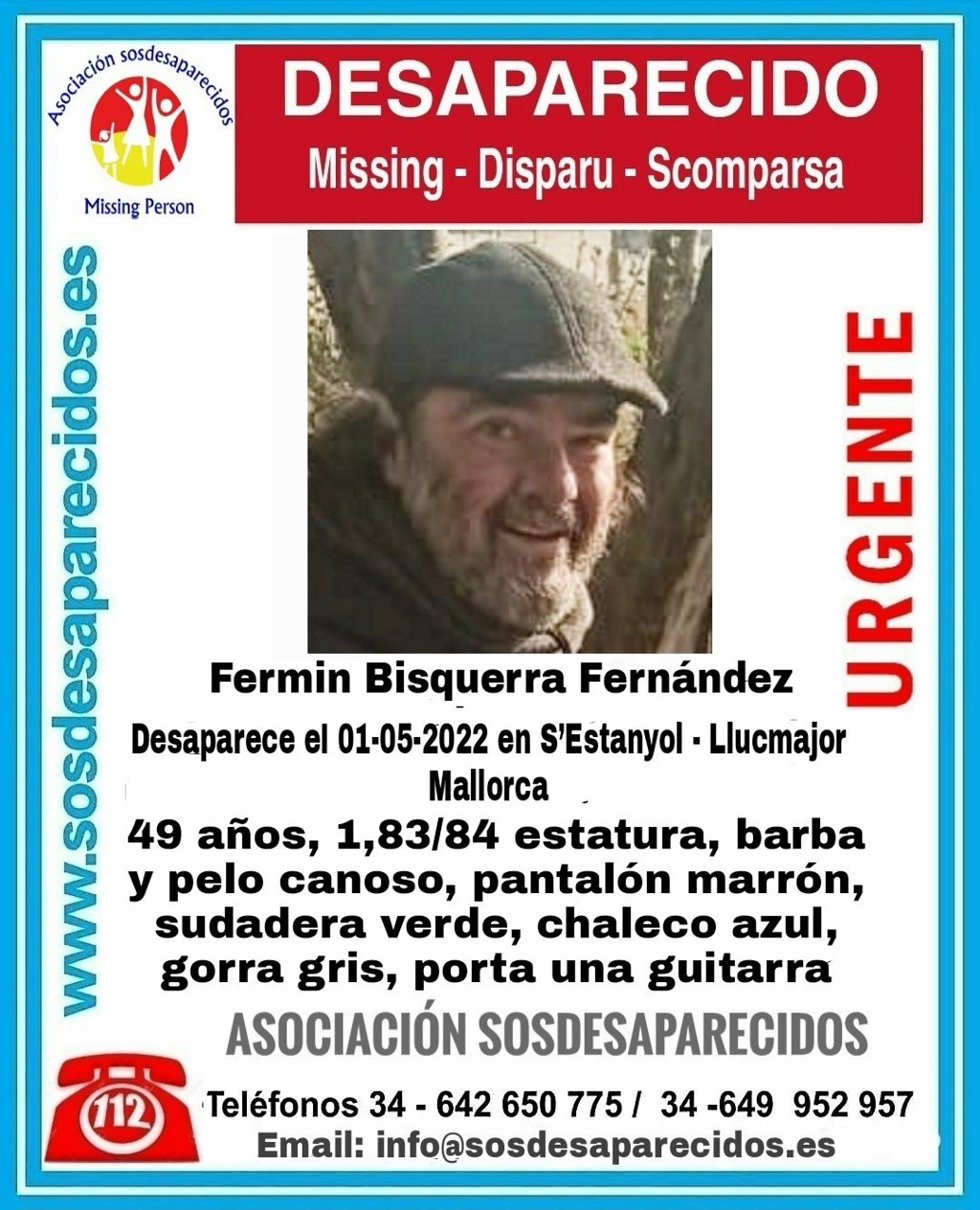 Buscan a un hombre de 49 años desaparecido este domingo en s'Estanyol (Llucmajor).