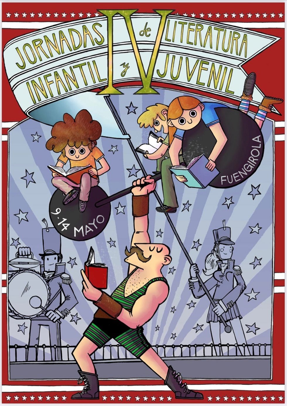 Cartel de las IV Jornadas de Literatura Infantil y Juvenil