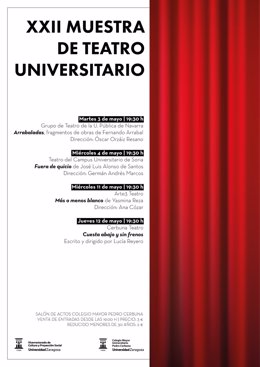 El Colegio Mayor Pedro Cerbuna abre el telón a la XXIII Muestra de Teatro Universitario.