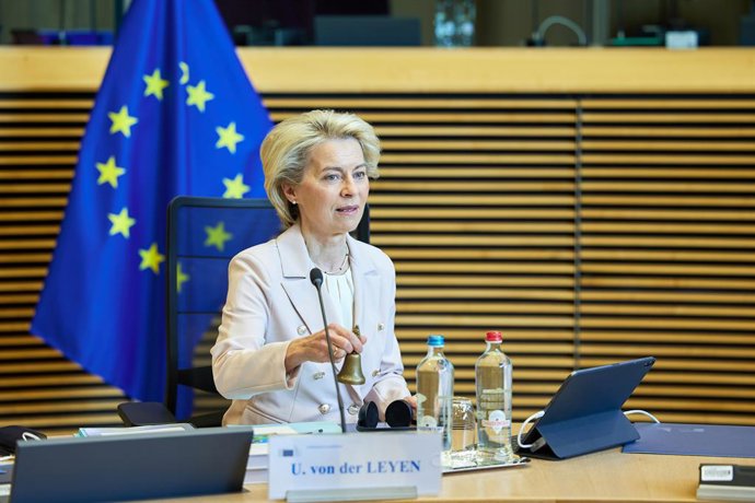 La presidenta de la Comissió Europea, Ursula von der Leyen