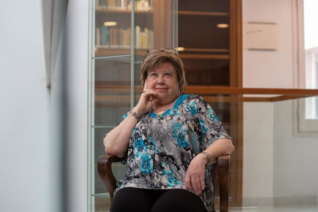 L'escriptora Olga Xirinacs, Premi Jaume Fuster 2022