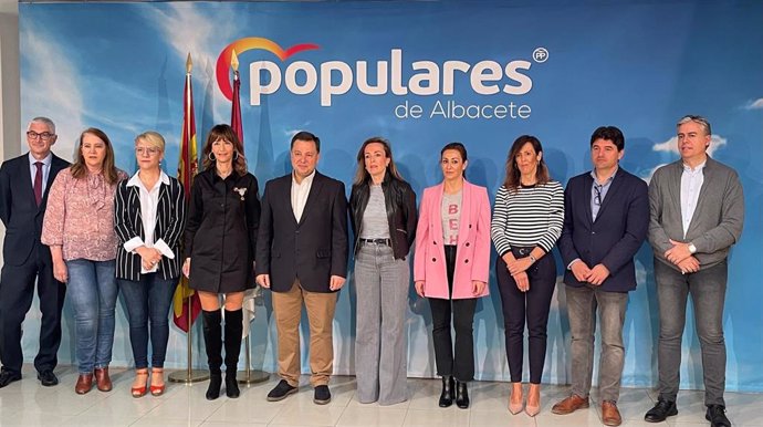 El presidente provincial del Partido Popular en Albacete y portavoz del Grupo municipal en el Ayuntamiento, Manuel Serrano