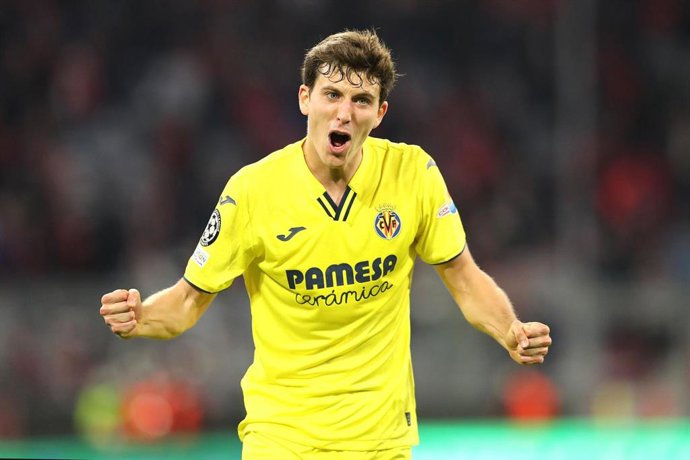 El jugador del Villarreal CF Pau Torres en un partido de la Liga de Campeones 21/22