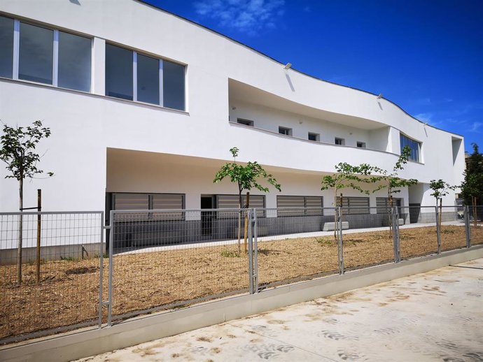 Imagen del CEIP de Estudios Elementales de Música Simó Ballester de Manacor tras su reforma.