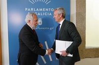 Rueda aspira a gobernar "para todos los gallegos" con independencia de su voto y avanza "continuidad" con "nuevas ideas"