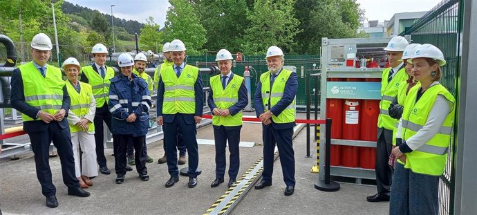 Inauguración del proyecto H2Sarea en el Parque Tecnolólogico de Zamudio