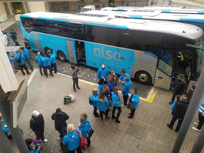 Voluntarios de CaixaBank.