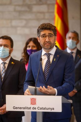 El vicepresidente de la Generalitat, Jordi Puigneró, en una foto de archivo
