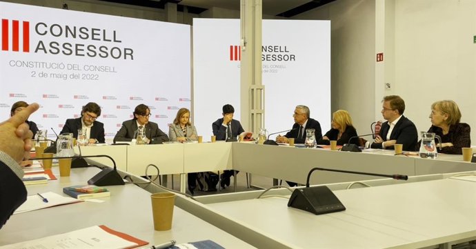 Reunió del Consell Assessor impulsat pel primer secretari del PSC, Salvador Illa