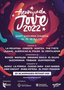 L'Acampada Jove anuncia el cartell per dies