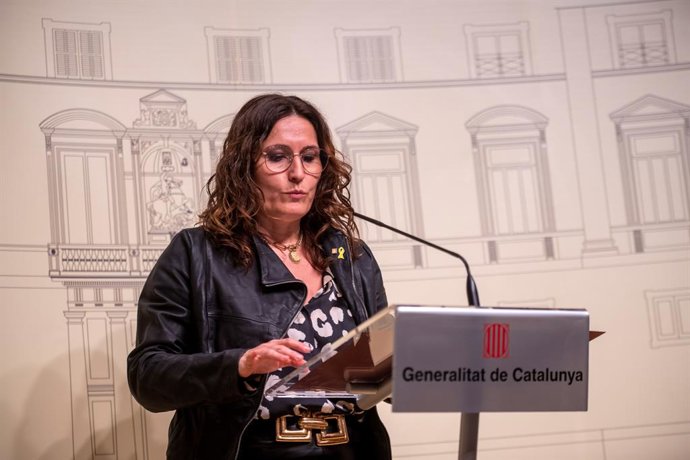 La consellera de Presidncia de la Generalitat, Laura Vilagr