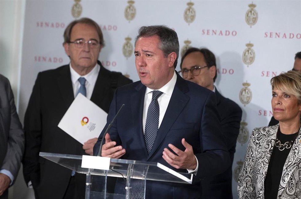 El secretario general del PSOE de Andalucía y candidato a la presidencia de la Junta, Juan Espadas, en una foto de archivo.