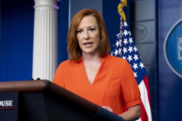 Archivo - La portaveu de la Casa Blanca, Jen Psaki 
