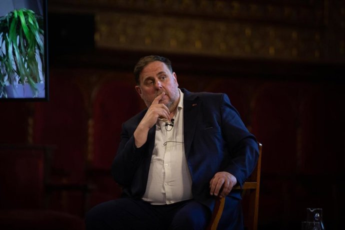 Archivo - El líder de ERC, Oriol Junqueras, en una imagen de archivo.