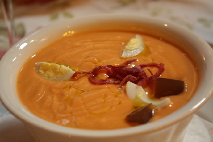 Salmorejo cordobés.