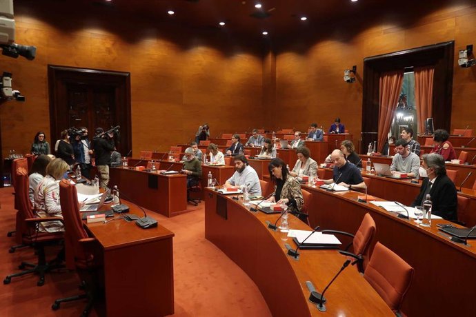 Junta de Portavoces del Parlament del 3 de mayo.
