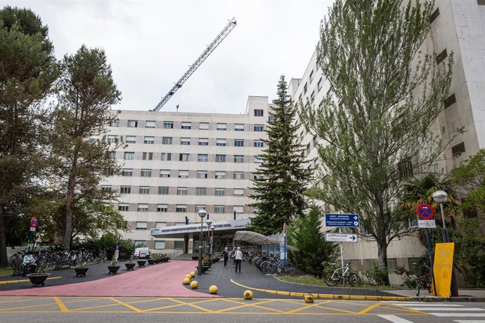 Archivo - Exterior del Hospital de Txagorritxu .