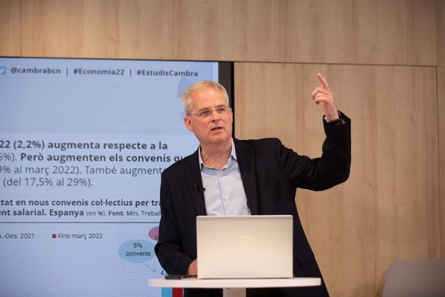El cap del gabinet d'estudis econòmics de la Cambra de Barcelona, Joan Ramon Rovira