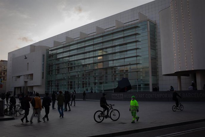 Archivo - Plaza del Museu d'Art Contemporani de Barcelona (Macba)