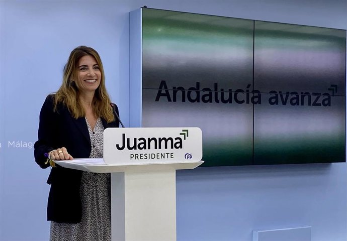 La vicesecretaria de Sanidad, Educación, Igualdad y Bienestar Social del PP de Andalucía, Ana Mata.