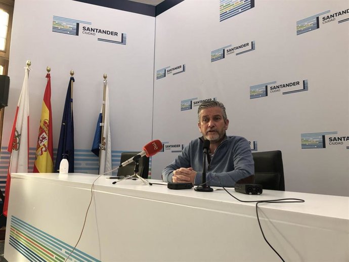 El portavoz de Cs en el Ayuntamiento de Santander, Javier Ceruti