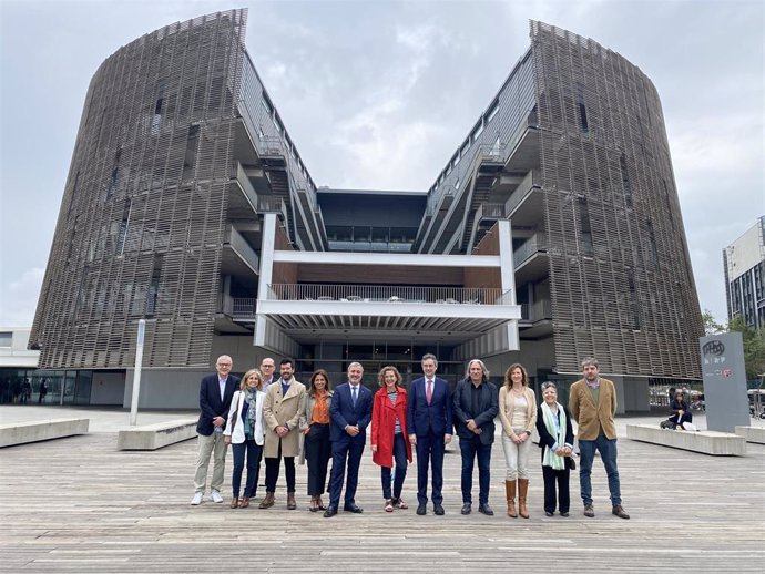 Presentación del programa 'Barcelona, destí científic' en el Parc de Recerca Biomdica de Barcelona