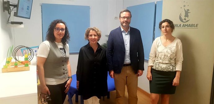 La Policía Local de Palma inaugura una sala amable para tomar declaración a menores y víctimas de violencia machista.