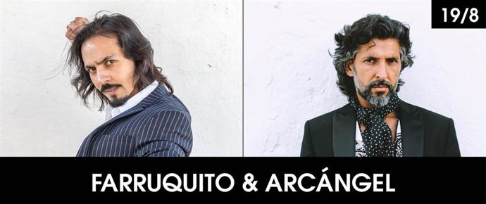 Cartel del espectáculo de Farruquito y Arcángel en Starlite Catalana Occidente 2022