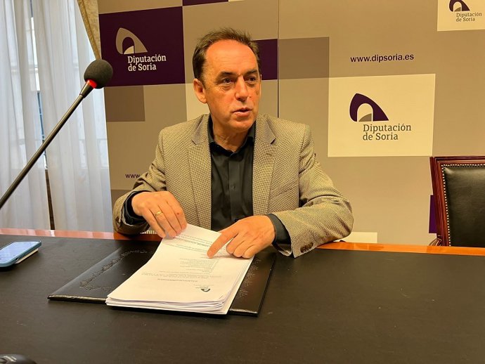 El presidente de la Diputación de Soria, Benito Serrano.
