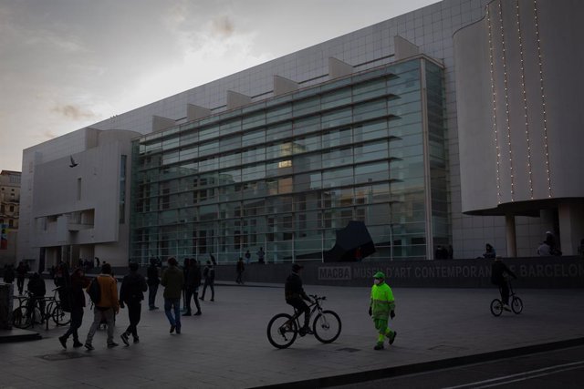 Archivo - Plaça del Museu d'Art Contemporani de Barcelona (Macba)