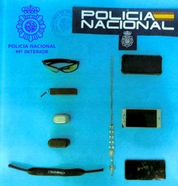 Efectos intrevenidos en la operación de robo en 21 vehículos