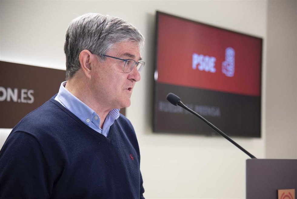 El portavoz del PSOE Aragón, Vicente Guillén.