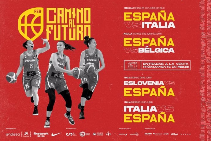 La selección femenina de baloncesto iniciará la Gira Camino al Futuro el 24 de mayo.