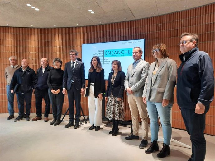Vitoria-Gasteiz ha presentado a la iniciativa de la Comisión Europea 'New European Bauhaus' un proyecto dirigido a la revitalización integral del Ensanche de la ciudad