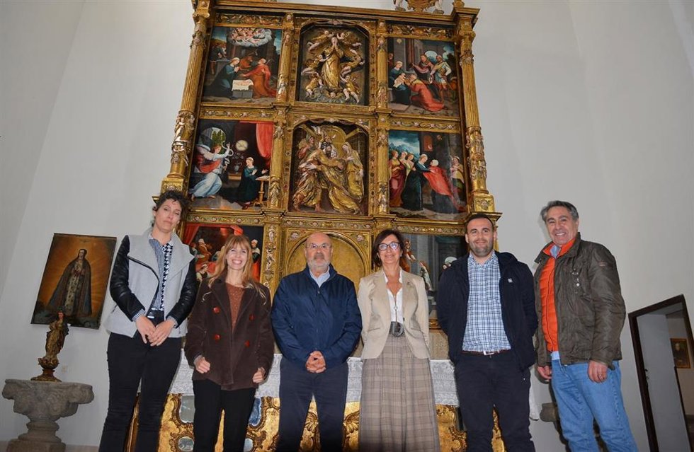 Retablo del convento de las Oblatas en Oropesa
