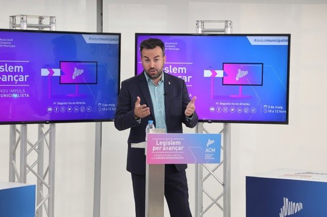 El president de l'ACM i alcalde de Deltebre (Tarragona), Lluís Soler
