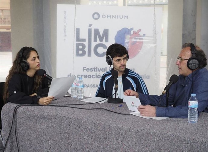 mnium Cultural presenta el festival Límbic a Terrassa (Barcelona) amb la intervenció del president de l'entitat, Xavier Antich.