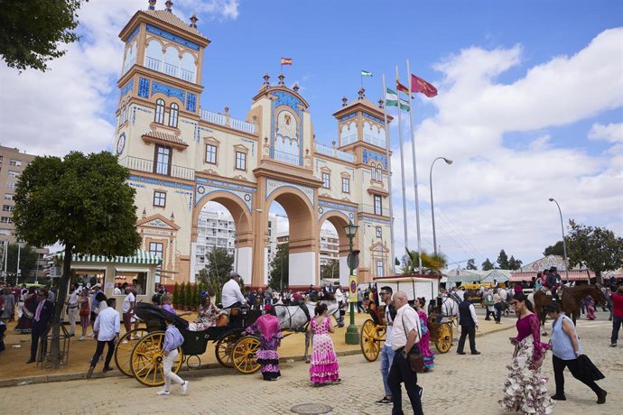 Detalle de la Portada de la Feria 