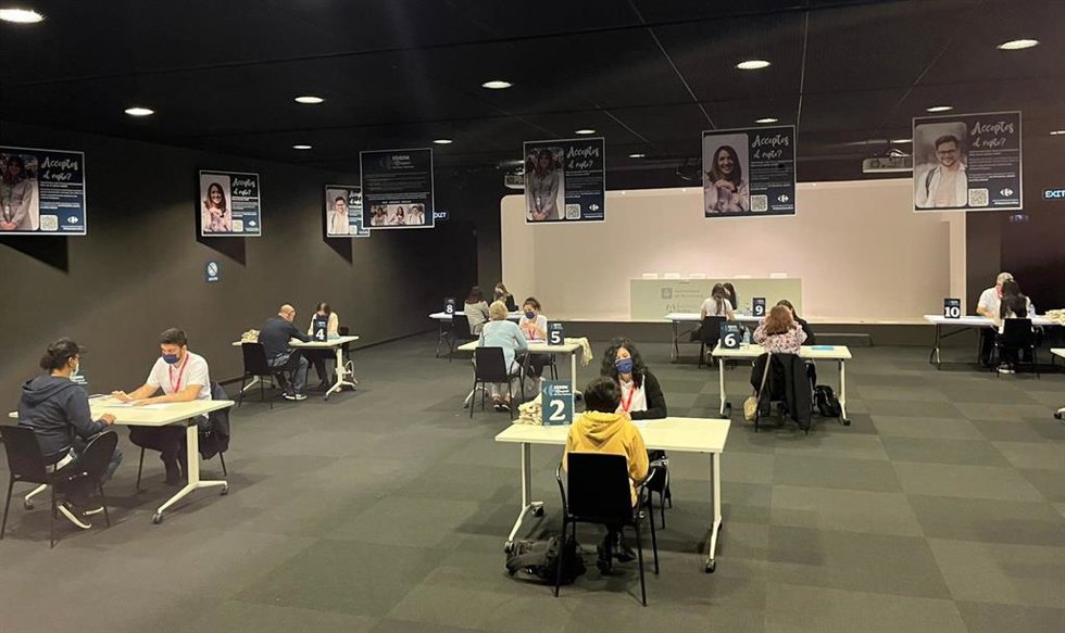 Foro de empleo de Carrefour.