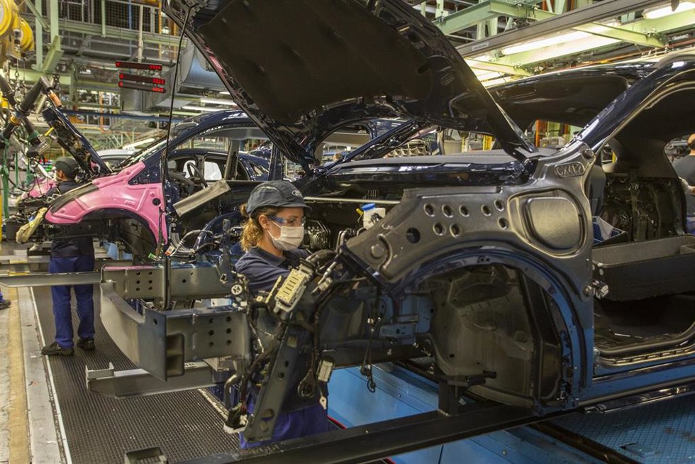 Archivo - Planta de Ford en Almussafes (Valencia).