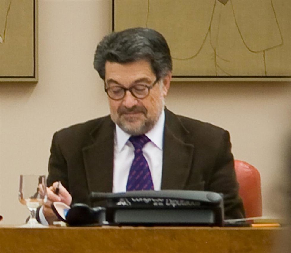 Archivo - Javier Barrero en el Congreso de los Diputados en una imagen de archivo.