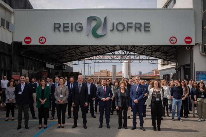 Visita d'Aragons a la seu de Reig Jofre, a Sant Joan Despí