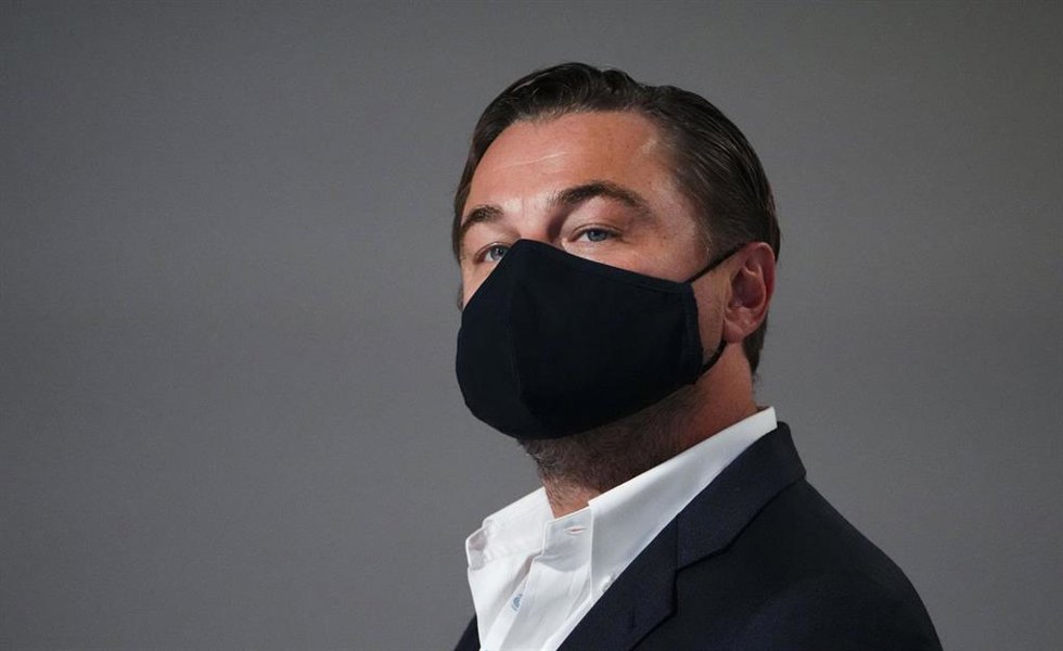 Archivo - Leonardo DiCaprio durante la cumbre del clima celebrada en 2021 en Glasgow.