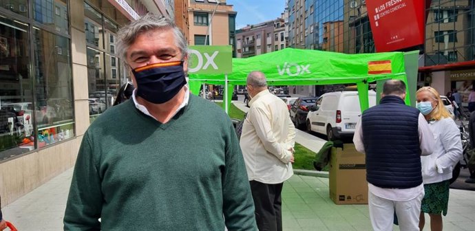 Eladio de la Concha, portavoz de Vox Gijón en el Ayuntamiento gijonés