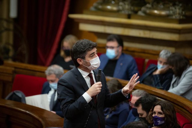 El vicepresident i conseller de Polítiques Digitals i Territori de la Generalitat, Jordi Puigneró