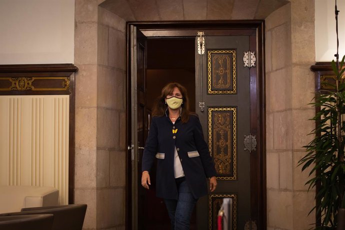 Archivo - La presidenta del Parlament, Laura Borrs