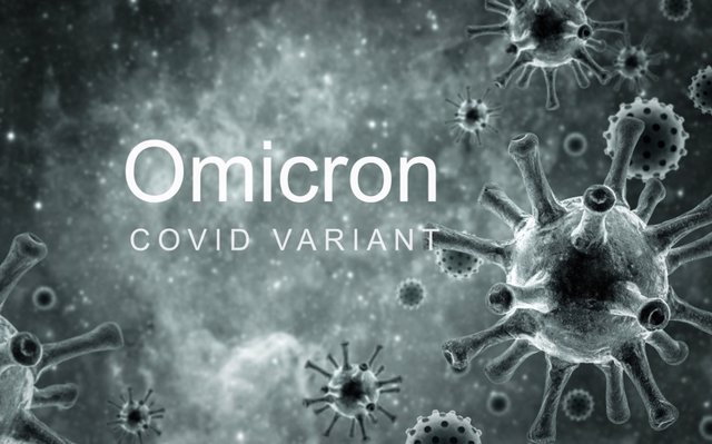Archivo - Variante Omicron COVID-19, ilustración 3d. Vista microscópica del coronavirus en la célula. Concepto de virología científica, peligro, investigación de vacunas, mutación del virus corona y noticias sobre la pandemia COVID19.