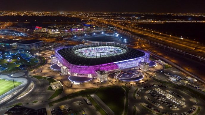 Archivo - Imagen del Estadio Ahmad bin Ali