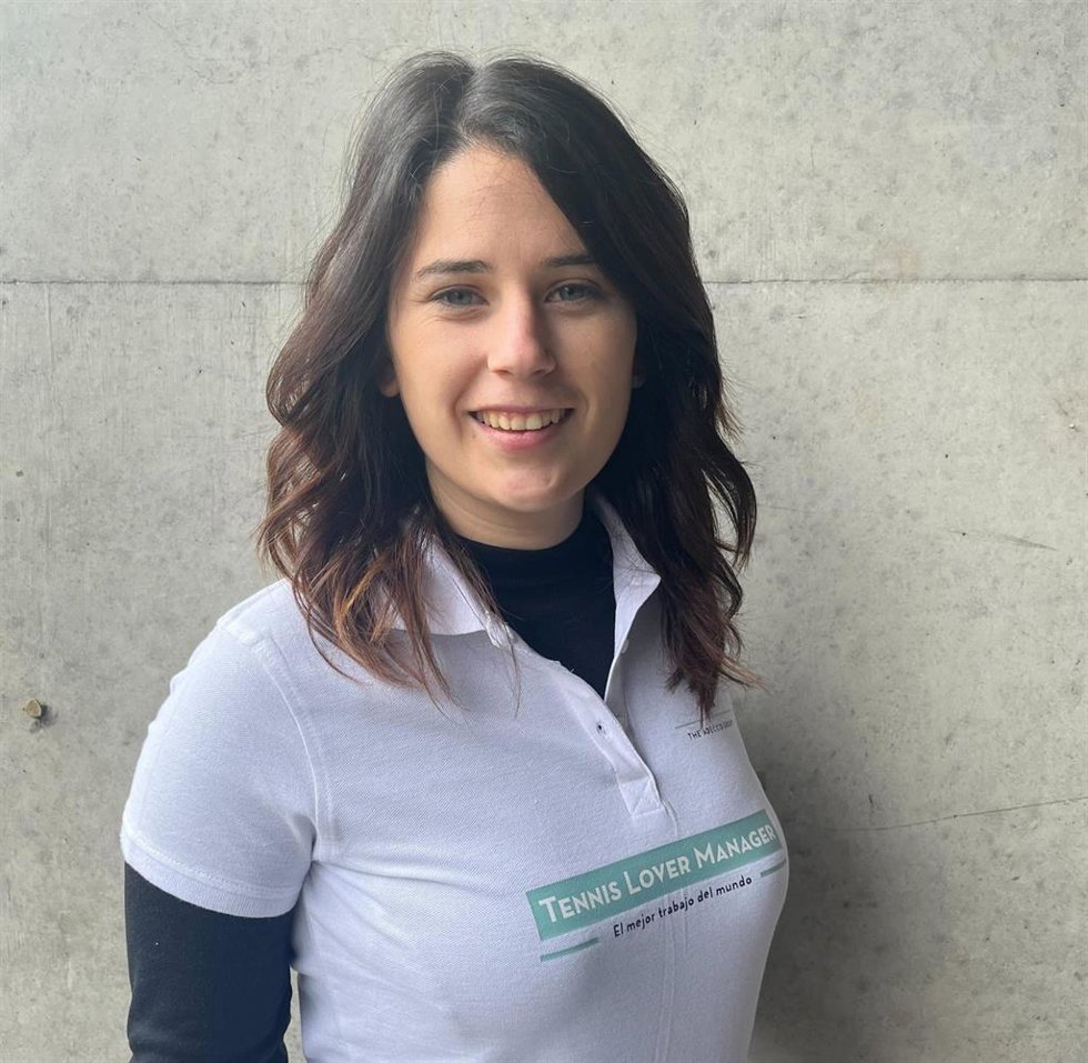 Carmen Balmaseda trabaja como primera Tennis Lover Manager del mundo en el Mutua Madrid Open.